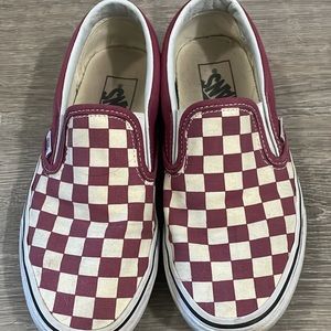 Checkered vans